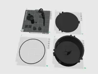 Serie P1 e X1 0.2mm layer, 2 walls, 15% infill