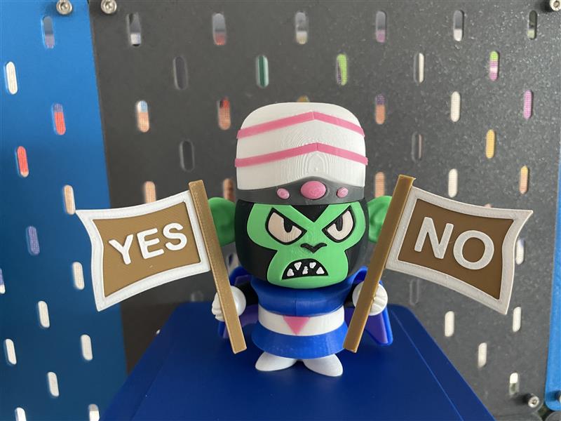 Miniatura 2 do modelo 3D 飞天小女警 魔人啾啾（可动，无需AMS）