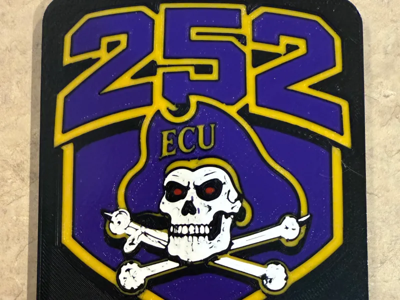 ECU Pirates 252 Sign