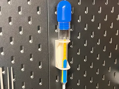 Parametric SKÅDIS Holder for Pipette-Shaped Tools