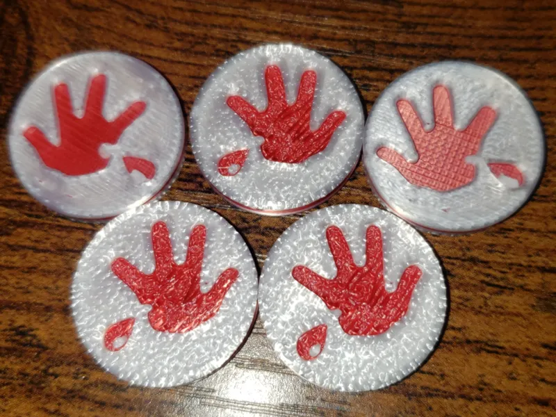 Dice Throne Vampire Lord Bleed Token