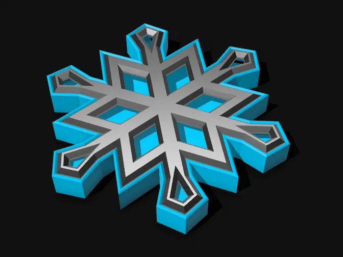 Snowflake Soap Dish