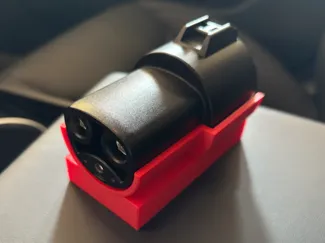 Tesla plug adapter holder