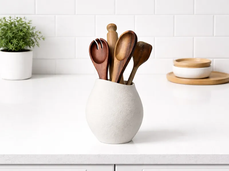 Modern Minimalist Kitchen Utensil Holder