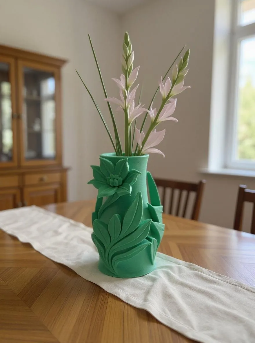 LilyFlare vase with bold floral energy by VASEE MakerWorld: Download ...