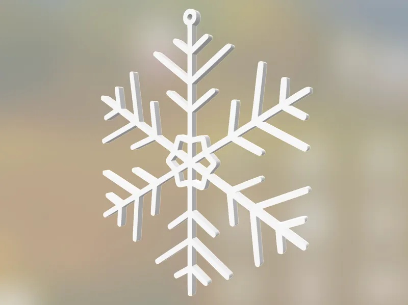 Christmas decoration snowflake