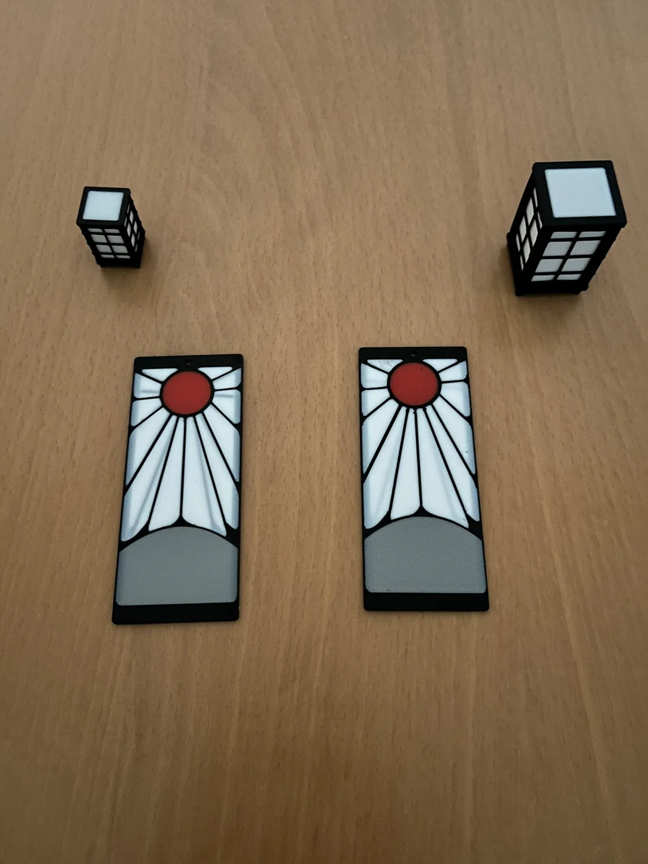 Tanjiro-Inspired Earring – Demon Slayer Fan Art view 4