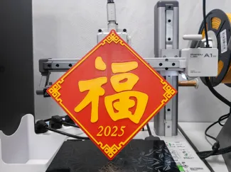 2025年春节福字——The Spring Festival of 2025