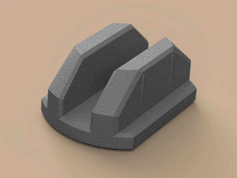 ToolSystemBRTX - Regalux Schiene Distanz 3mm