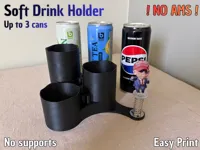 3-can Drink holder (NO FIDGET TOY)