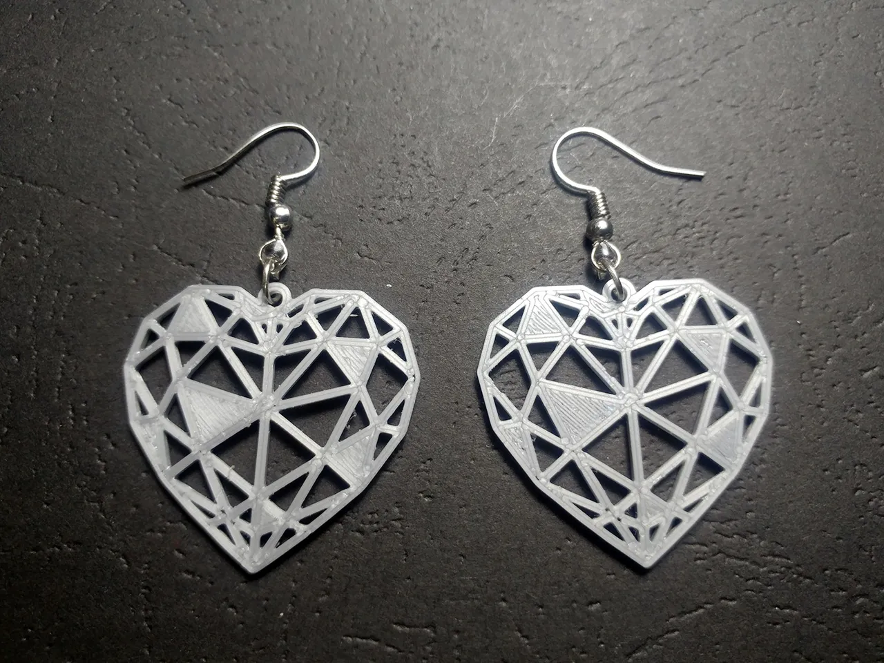 Cosmic Heart Earrings view 4