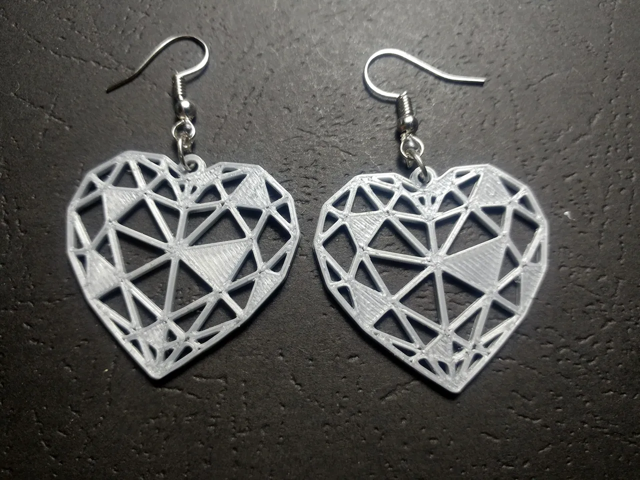 Cosmic Heart Earrings view 2