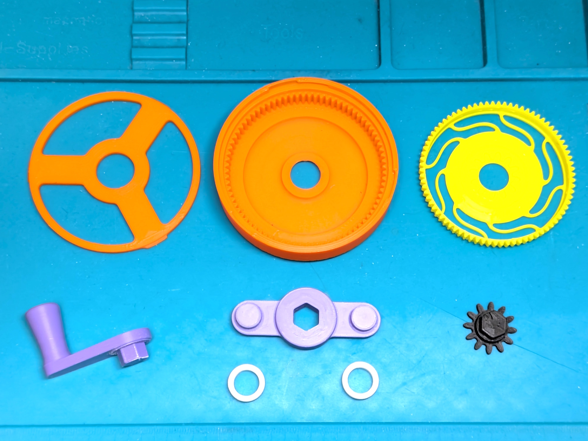 Miniatura 2 do modelo 3D Stackable harmonic drive