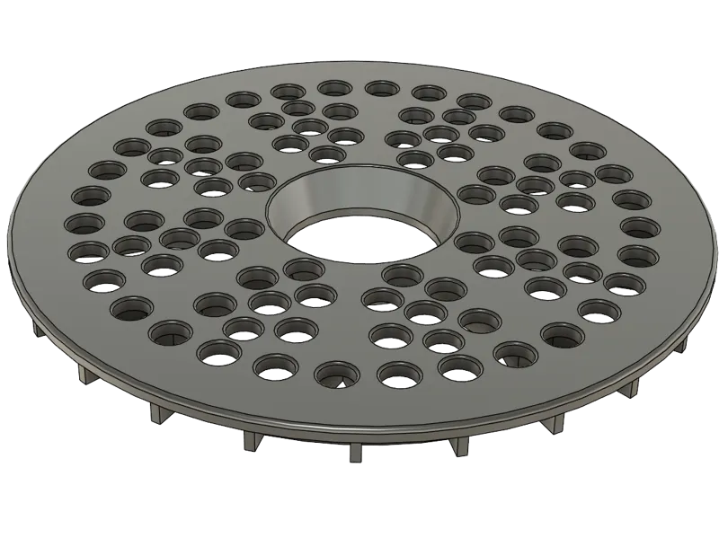 Drain cover v2 - stronger shape