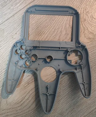 N64 controller with screen BACK