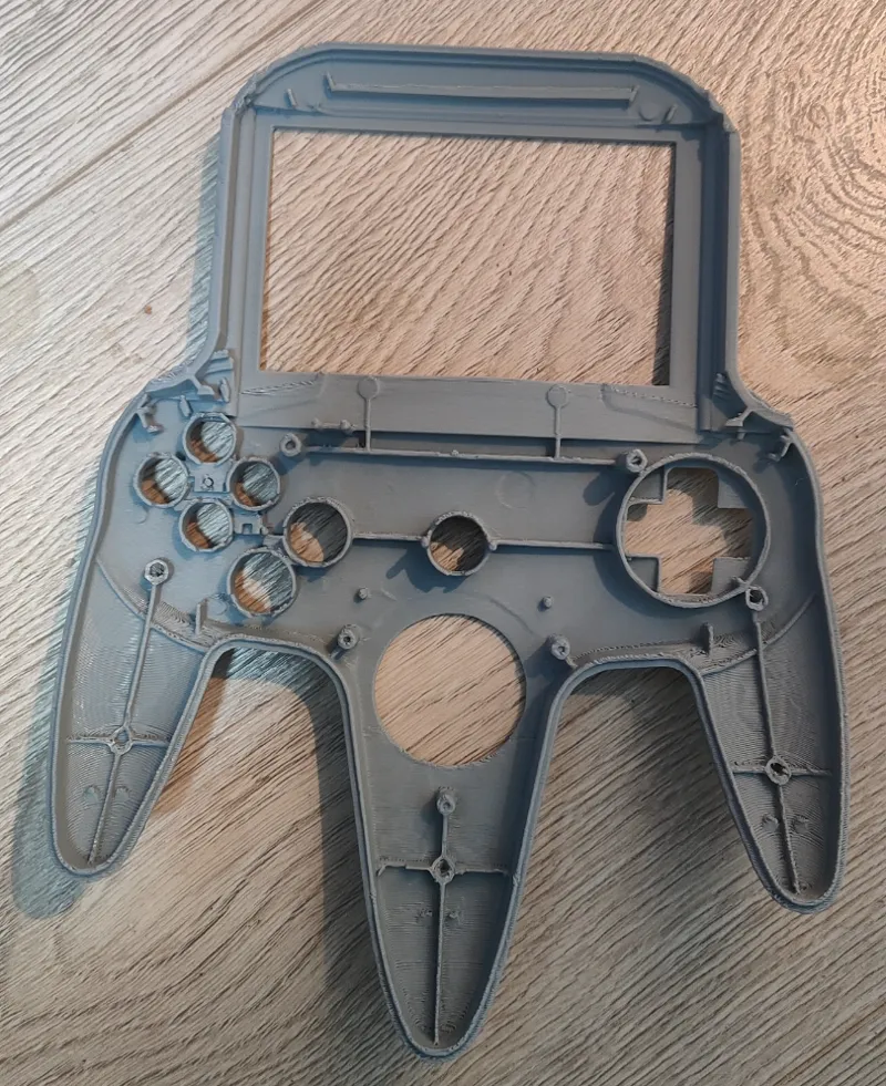 N64 controller with screen BACK