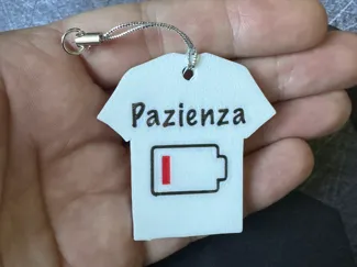 Portachiavi Pazienza Simpatico