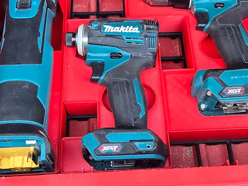 Makita XGT Impact Gun Gridfinity Insert 5x3 