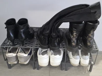 Voronoi Shoe Rack