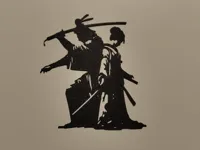 Décoration murale samouraïs — photo 2