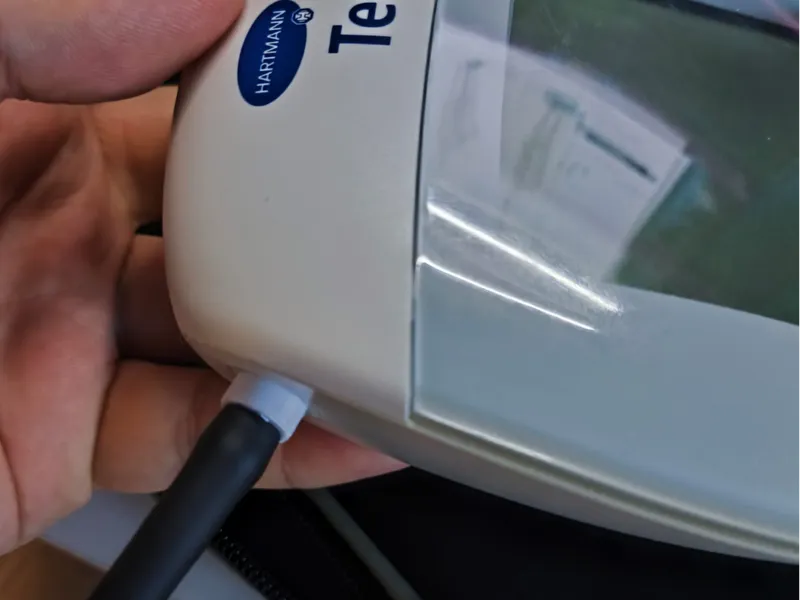 blood pressure monitor hose hartmann tensoval