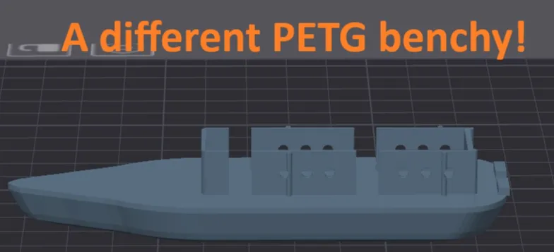 PETG Boat Benchy