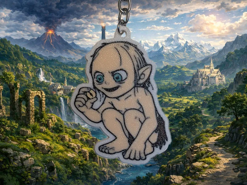 Llavero Gollum EL señor de los anillos