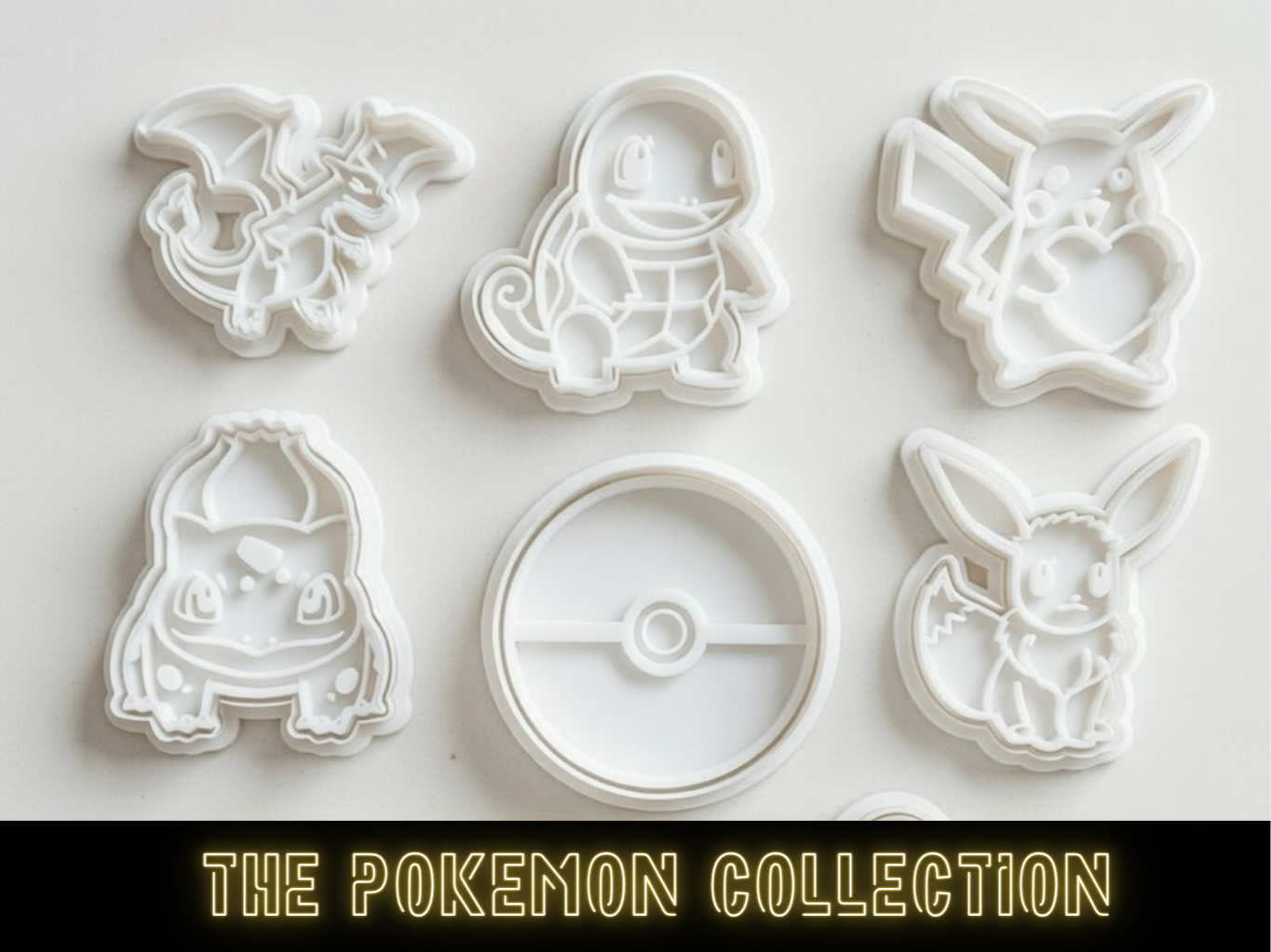 Pokémon Cookie Cutters Collection