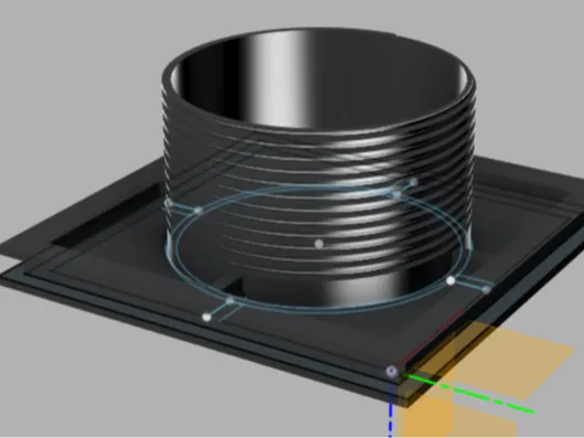 Window vent for four inch hose