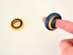 Gyro Ring Finger Fidget Spinner (4 grams)