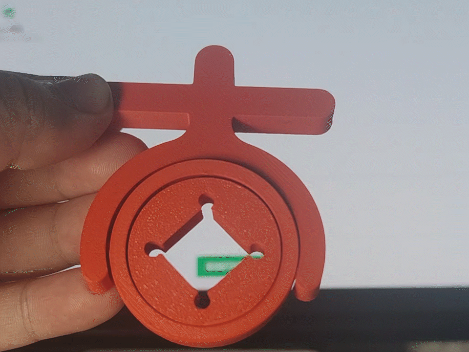 Miniatura 2 do modelo 3D 大吉 招财 指尖玩具 一体打印