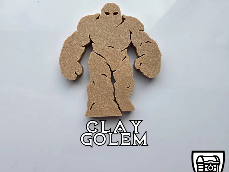 Clay Golem - Meeple Mini