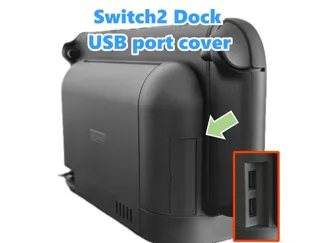Nintendo Switch 2 Dock USB port dust cover