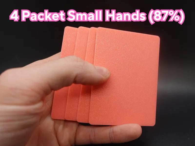 4 Packet Cardistry Trainer (87% Small Size)