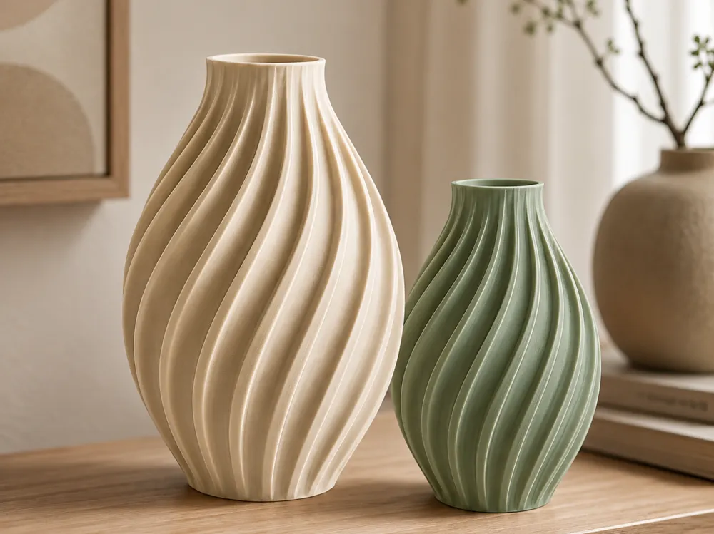 Jarrón decorativo: Modern Vase - Minimalist Home Decor. Referencia del modelo original.