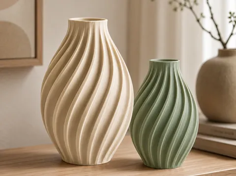 Jarrón decorativo: Modern Vase - Minimalist Home Decor — referencia de MakerWorld