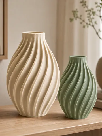 Jarrón decorativo: Modern Vase - Minimalist Home Decor — vista de referencia 2