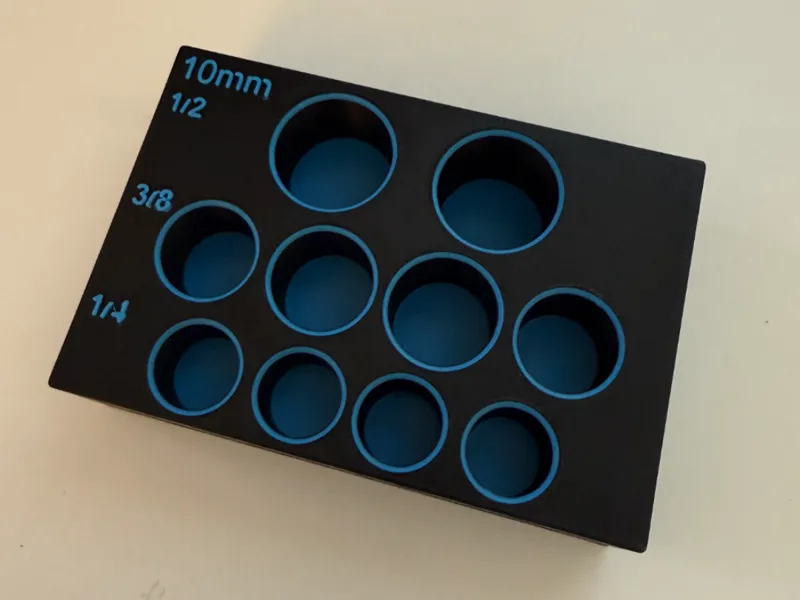 PITTSBURGH 10mm Metric Essential Socket Set Holder