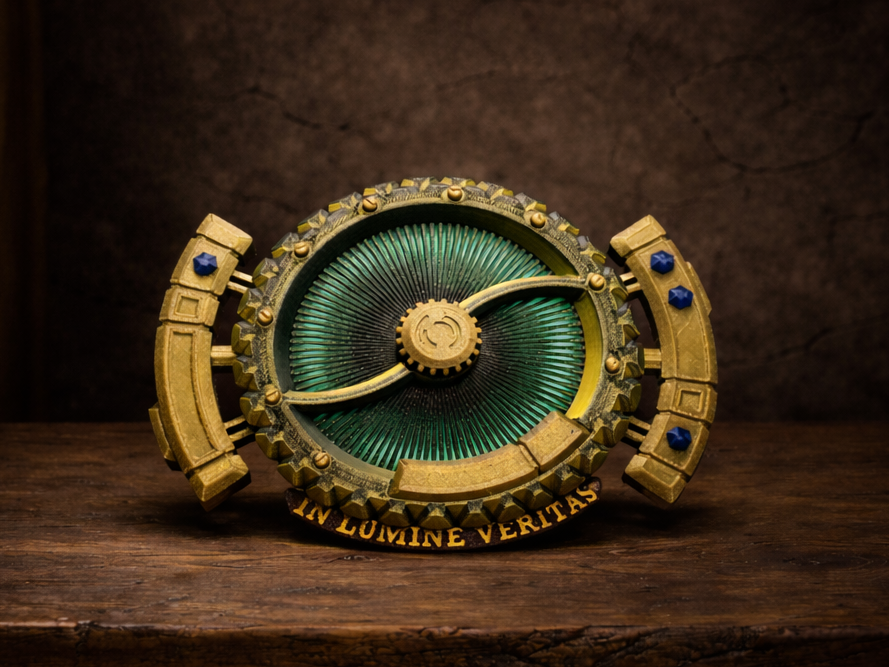 Aetheroscope – The Kinetic Moiré Instrument