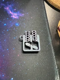 Porte-clés bouton fidget flip-flop (impression en place) — photo 4