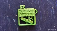 Porte-clés bouton fidget flip-flop (impression en place) — photo 5