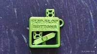 Porte-clés bouton fidget flip-flop (impression en place) — photo 8