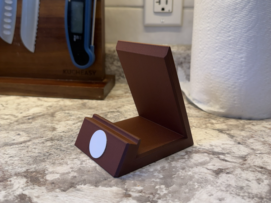NFC Countertop Phone Holder 3D model
