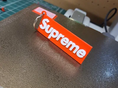 Supreme Keychain