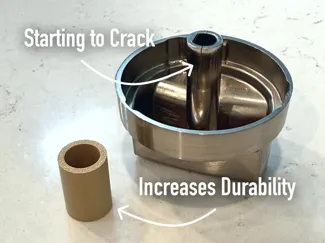 Stove Knob Reinforcement - GE Stove Knob 