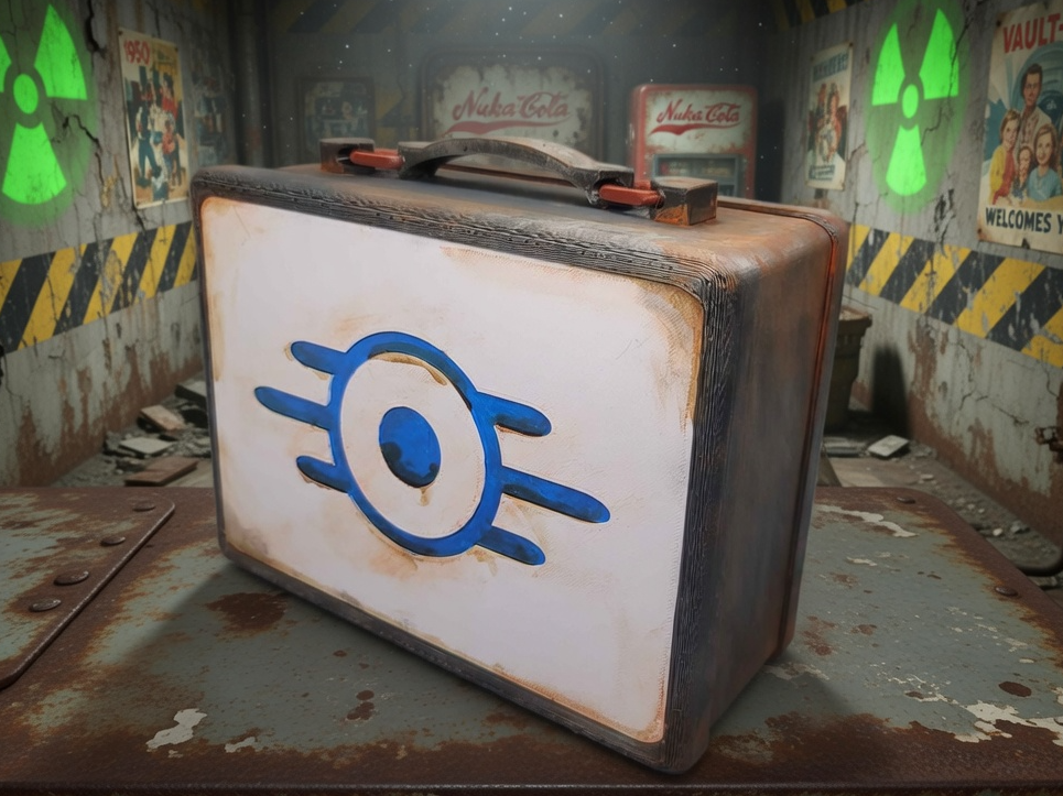 FHW Fallout Themed Lunchbox