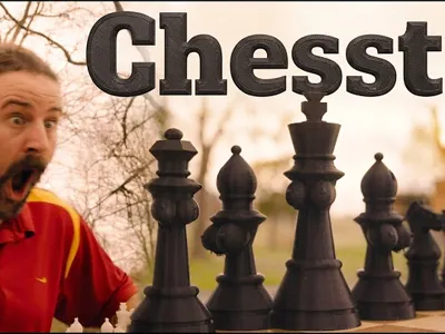 Chesst (simply the breast chess pieces!)