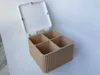 Tea box with magnets; 1 color; no upports