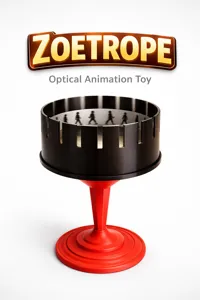 Zoetrop – Handle Hole + Pin