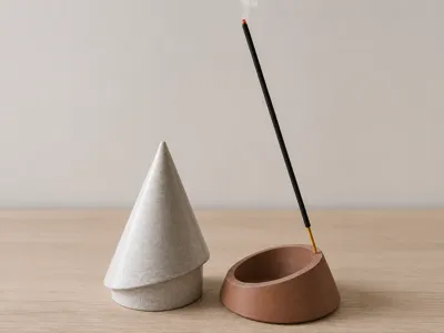 Peak Incense Holder